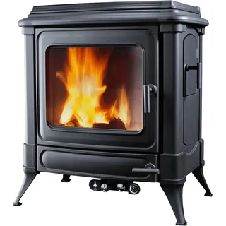 Kaminofen Hark Winston 10 kW - Korpus: schwarz-metallic