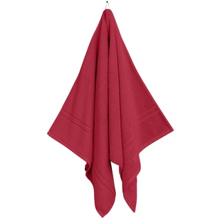 GANT Duschtuch, Organic Premium Towel - Frottee Rot 70x140cm