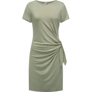 Ragwear Knotta Shirtkleid Kurzarm Grün L