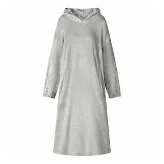 vidaXL Decken-Hoodie Grau M Flanell