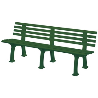 Blome Gartenbank, Juist 4-Sitzer Länge 2000 mm grün grün