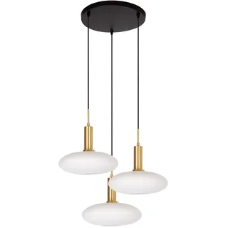 LUCIDE Singala 3-flg. 30 cm rund gold matt