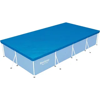 Bestway 58107 Abdeckung für Pool, rechteckig, 410 x 226 cm, aus Polyethylen