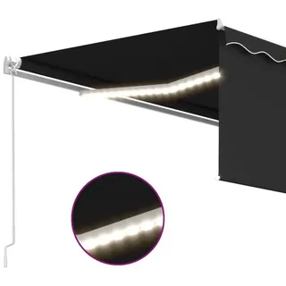 vidaXL Gelenkarmmarkise 400 x 300 cm anthrazit