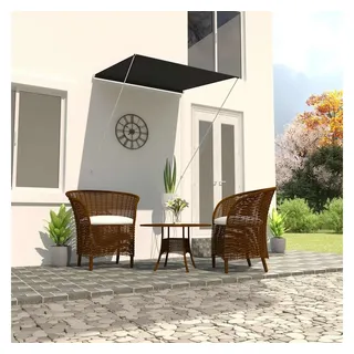 vidaXL Einziehbare Markise 100 x 150 cm grau