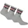 Socken 3er Pack grau 43-46