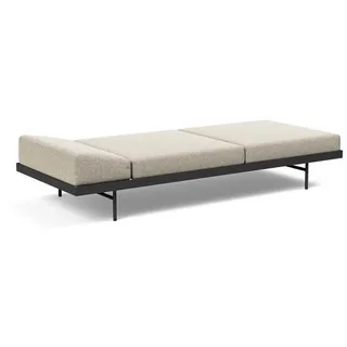 Tagesbett Puri Innovation Living Bezug Beige beige, Designer Per Weiss, 195x69x80 cm