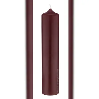 Wiedemann Kerzen Kaminkerze Bordeaux 400 x Ø 100 mm