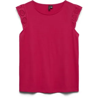 Vero Moda VMEMILY SL GATHERING TOP Rot S