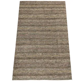 Wollteppich Missoni 250 x 300 cm Schurwolle Beige-Brown