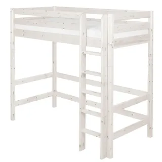 Flexa Hochbett Classic 90 x 200 cm Holz Weiß