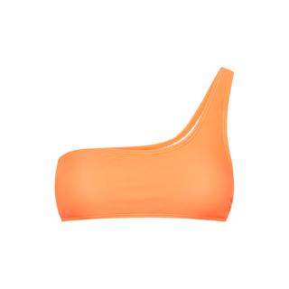 LSCN BY LASCANA Bustier-Bikini-Top Damen neon orange Gr.38 Cup A/B
