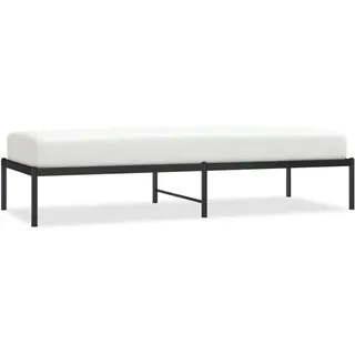 vidaXL 75 x 190 cm Schwarz