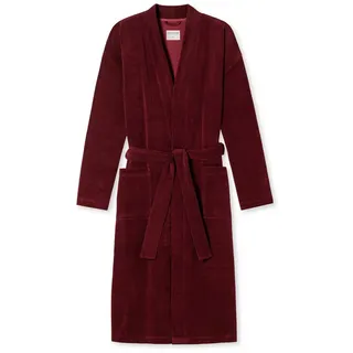 SCHIESSER Terry Bathrobe Rot Large Herren