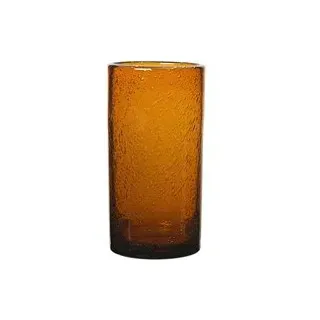 Trinkglas Oli amber 12 cm H