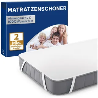 Matratzenschoner Wasserdichter - atmungsaktive Blumtal, ohne Knistern, Oeko-Tex Zertifiziert 70 cm x 140 cm