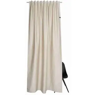 Schöner Wohnen Kollektion Gardine Soft 130x250 - Vorhang Blickdicht Sand Baumwollmix - Vorhänge Wohnzimmer - Dekoschal - Curtains