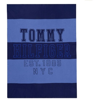 Tommy Hilfiger Plaid, Blau, Textil, 130x170 cm, Wohntextilien, Decken, Plaids