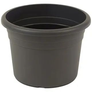 greemotion Pflanzkübel Fiona 1,5 l [Ø18 cm x H:12,7 cm] - Pflanzentopf aus UV-beständigem Kunststoff - Pflanzkübel mit Bodenlöchern - Blumenkübel frostsicher & wetterfest