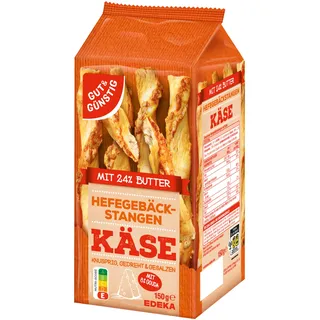 Gut&Günstig Gebäckstangen Käse Gebäck 150,0 g, 1 St.