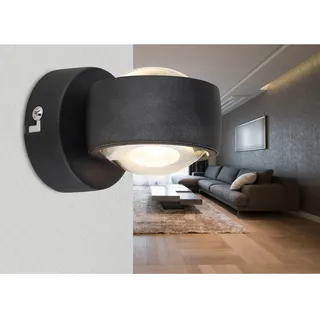 GLOBO Randi (7,5 x 7 cm) 7 W Schwarz