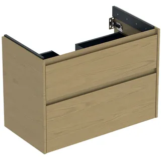 Geberit Waschtischunterschrank 2 Auszüge 84,6 x 60,6 x 44,6 cm Eiche natur