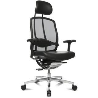 Wagner Alumedic Limited Dondola Chefsessel Leder Schwarz