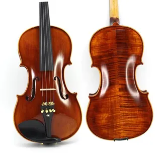 ghxahogsig Geige Handgefertigte Fortgeschrittene Violine(Size 4/4)