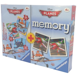 Ravensburger Puzzle Disney Planes Flugzeuge 222728 3 Puzzles 24 Kartenpaare N...
