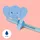 Elefant blau