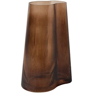 Muubs Vase "Ripe" in Braun - (B)17 x (H)26 x (T)12 cm