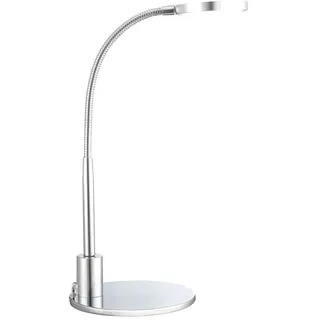 LED Tischlampe Designleuchte schwarz Flamingo Wohnzimmerlampe Beistelllampe, 6W 550lm warmweiß, BxH 14 x 35 cm