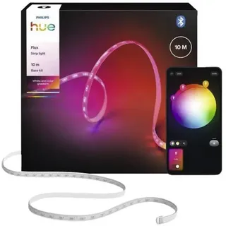 Philips Hue, LED Streifen, Flux Gradient Lightstrip (Mehrfarbig, RGBW, 1000 cm, Indoor)