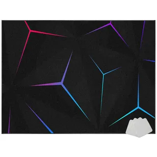 ZAJENKUB Drum Teppich Schlagzeugteppich, Professionelles rutschfeste Schallschutzmatte, Schallschutz Teppich Matte, Elektronisches Schlagzeug Rug 120 x 70 cm