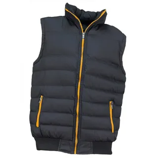 Urgent Arbeitsweste Weste Steppweste Winterweste Arbeitsweste Bodywarmer gefüttert ORANGE XXXL