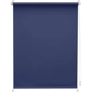 Lichtblick Thermo-Rollo / Verdunkelungsrollo Klemmfix 45 x 150 cm blau