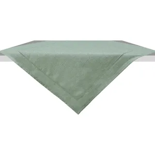OTTO home Tischdecke Sebastien (1-tlg), 80x80, Leinenoptik, Tischdecke, Tischdekoration, Einfarbig grün