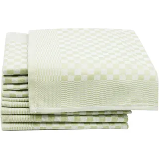 Zollner Geschirrtücher,, Salbeigrün, Textil, 46x70 cm, Oeko-Tex® Standard 100, Kochen, Geschirrtücher & Schürzen, Geschirrtücher