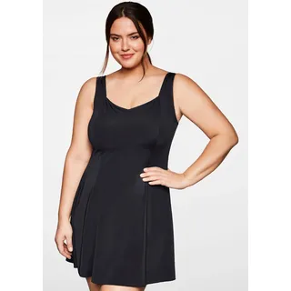 Badekleid SHEEGO, Damen, Gr. 54, Cup B, schwarz, Elasthan, Polyamid, Badeanzüge