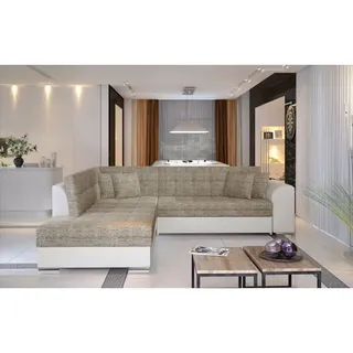MF Design Piri Recamiere Links in Beige -  (L) 260 x (B) 260 x (H) 78 cm | Gr.: onesize