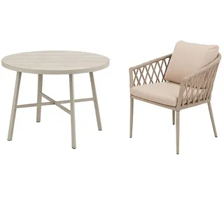 Testrut DE GmbH Avola Set 5-tlg. Taupe/Grau