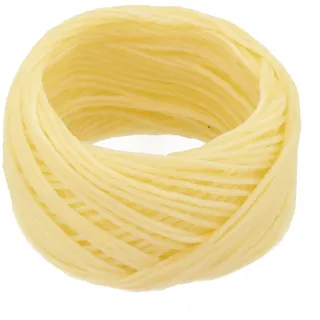 SiSinkal Bio-Hanf-Bienenwachs, 90 m, natürliches Kerzenherstellungszubehör, Baumwollkern, handgefertigte Dochte für Behälter, Kerzen, Teelichter, Votivkerzen, DIY-Projekte zu Hause (Hellbraun)