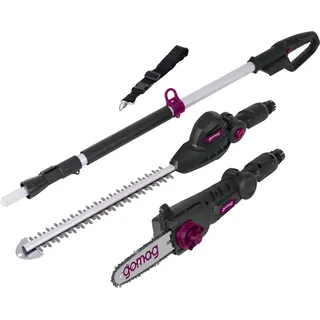 gomag Akku Multifunktionsgerät GO-HHS410 20V 2in1 Heckenschere & Hochentaster