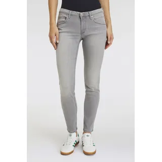 Slim-fit-Jeans MARC O'POLO DENIM "Alva" Gr. 30, Länge 32, grau (every day grey wash) Damen Jeans 5-Pocket-Jeans Röhrenjeans in klassischer 5-Pocket Form
