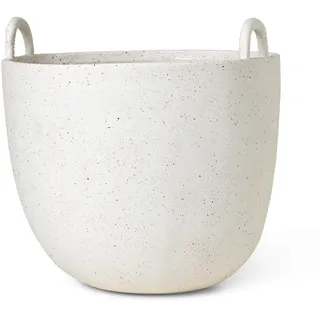 Ferm Living - Speckle Pflanzentopf, Ø 30 x H 30 cm, off-white