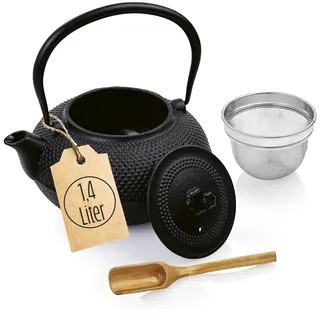 Lumaland Geschirr-Set Asia Hobnail Design | 3-tlg. -Gusseisen