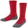Socken Active Warm So Wolle Funktionsmaterial dick atmungsaktiv einfarbig 1 Paar Rot 27-30