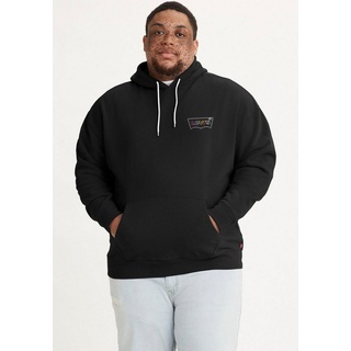 Levi's® Plus Kapuzensweatshirt BIG RELAXED GRAPHIC PO schwarz XL