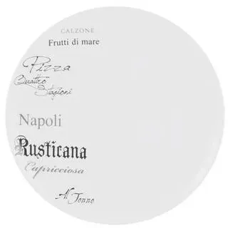 CreaTable Pizzateller Gustoso 33 cm weiß