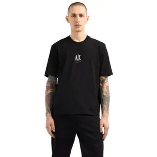 Armani Exchange Herren Icon Project, Embroidered Logo T-Shirt (1er Pack) - XXL